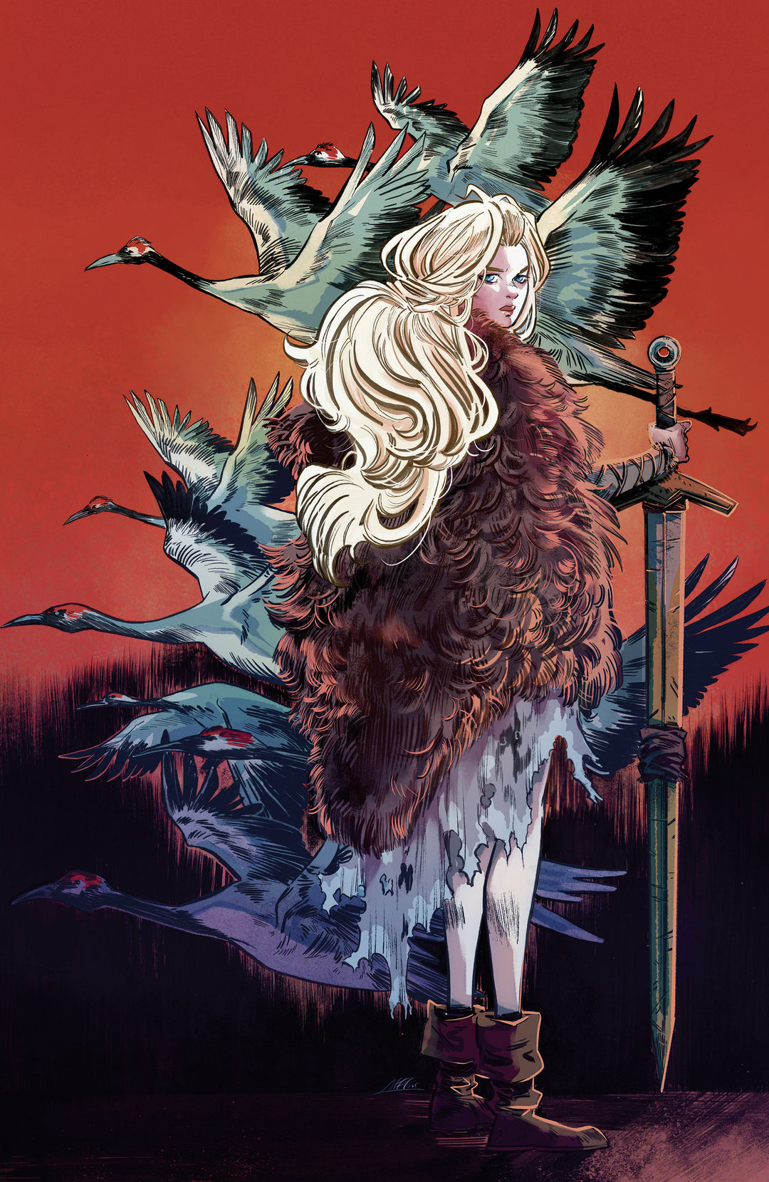 Briar Night's Terror #2 C (1:10) Variant Edition (Full Art, Lee)