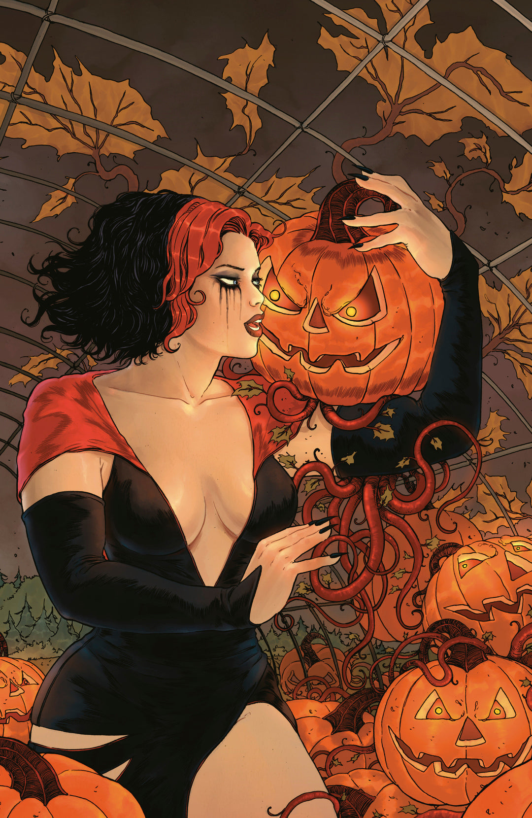 Hello Halloween #2 Cover F (1:10) Full Art Virgin Mamone Variant