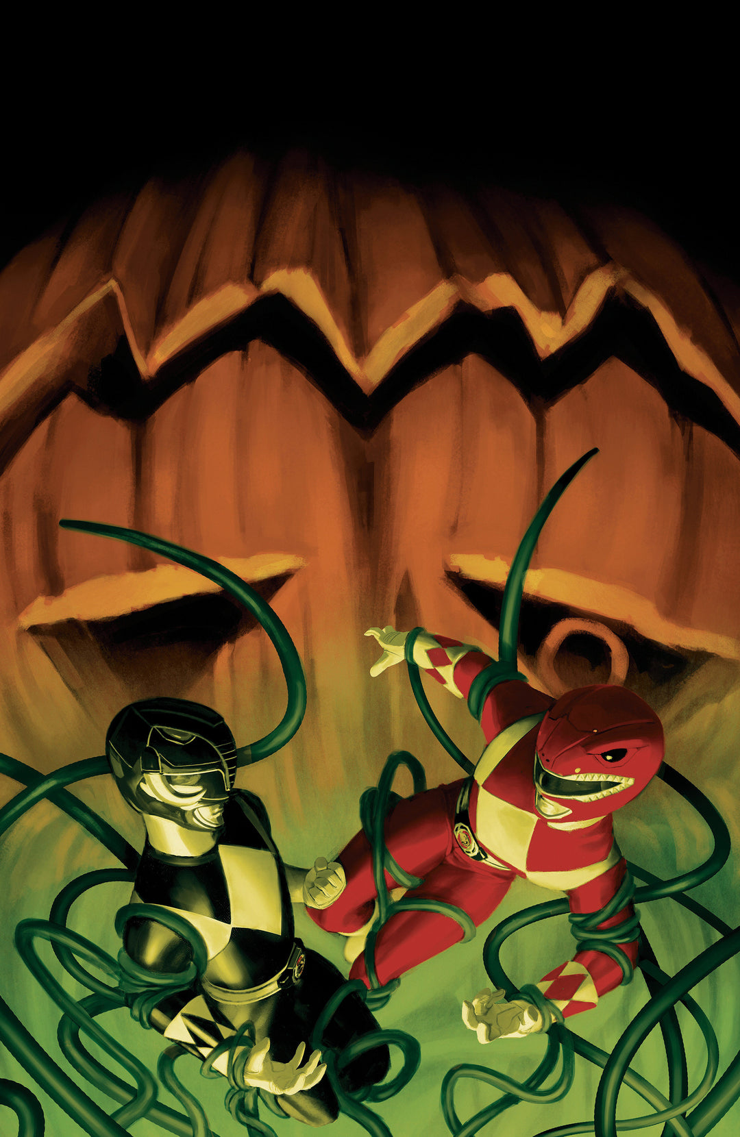 Mighty Morphin Power Rangers Halloween Special #1 D (1:10) Variant Edition (Full Art, Mercado)