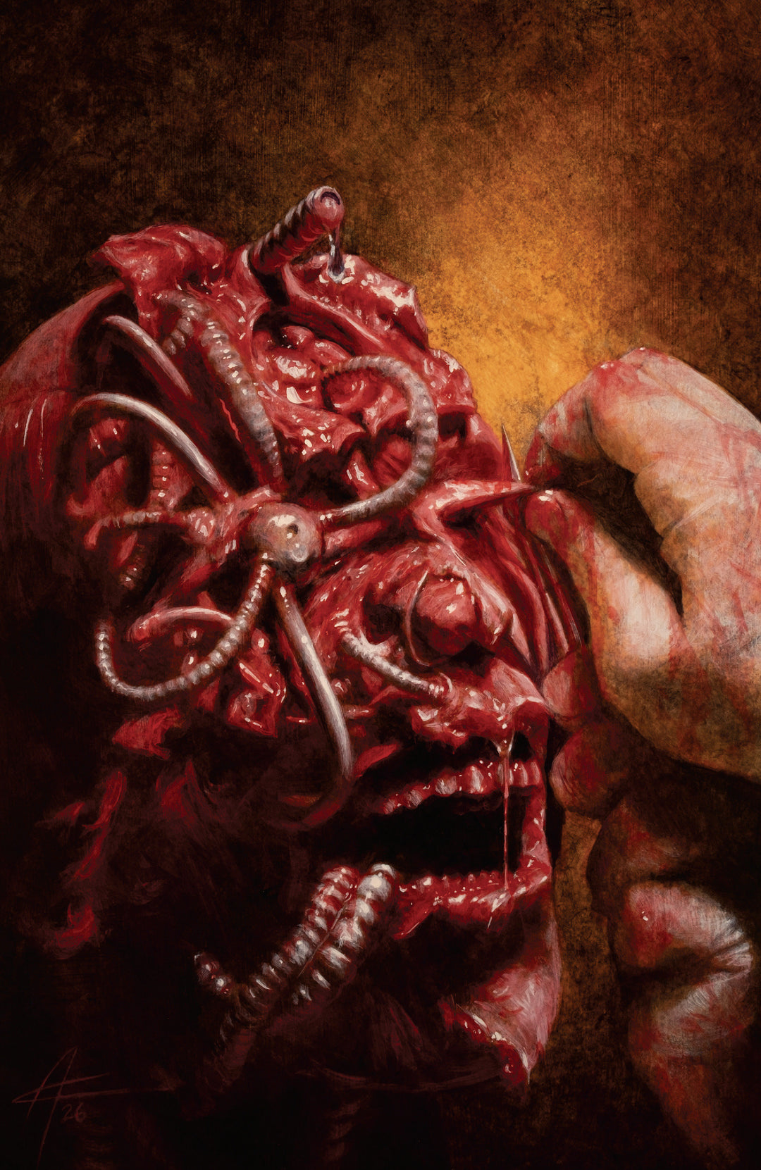 Hello Body Horror #1 E (1:10) Variant Edition (Full Art, Campbell)