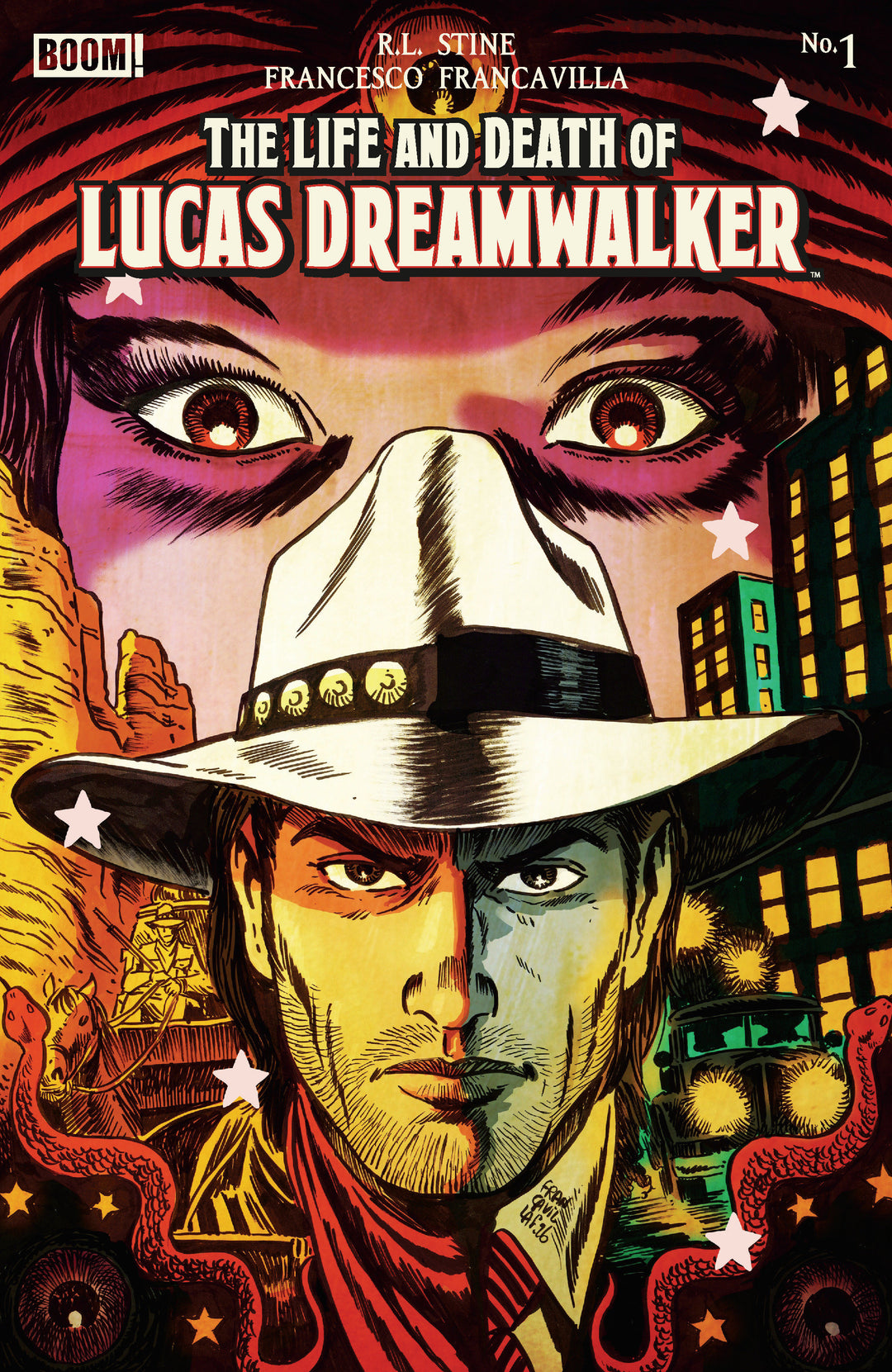 Life And Death Of Lucas Dreamwalker #1 A Main (Dressed, Francavilla)