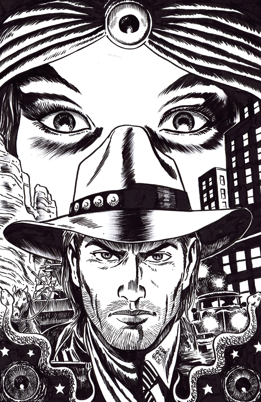 Life And Death Of Lucas Dreamwalker #1 E Unlimited Variant (Full Art, Francavilla)