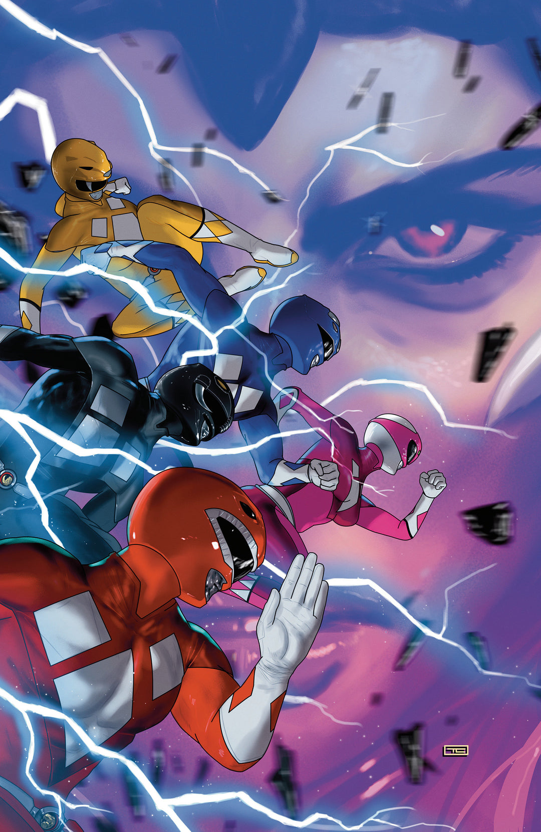 Mighty Morphin Power Rangers (2026) #1 G (1:20) Variant Edition Variant (Full Art, Clarke)