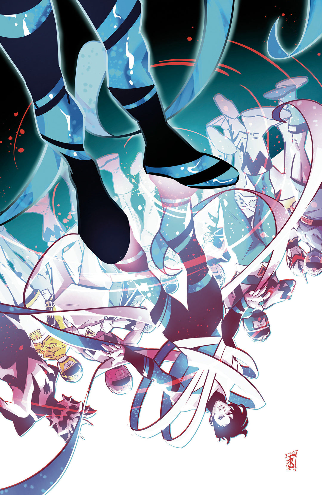 Power Rangers Unlimited #1 G (1:20) Variant Edition (Full Art, Sabbatini)