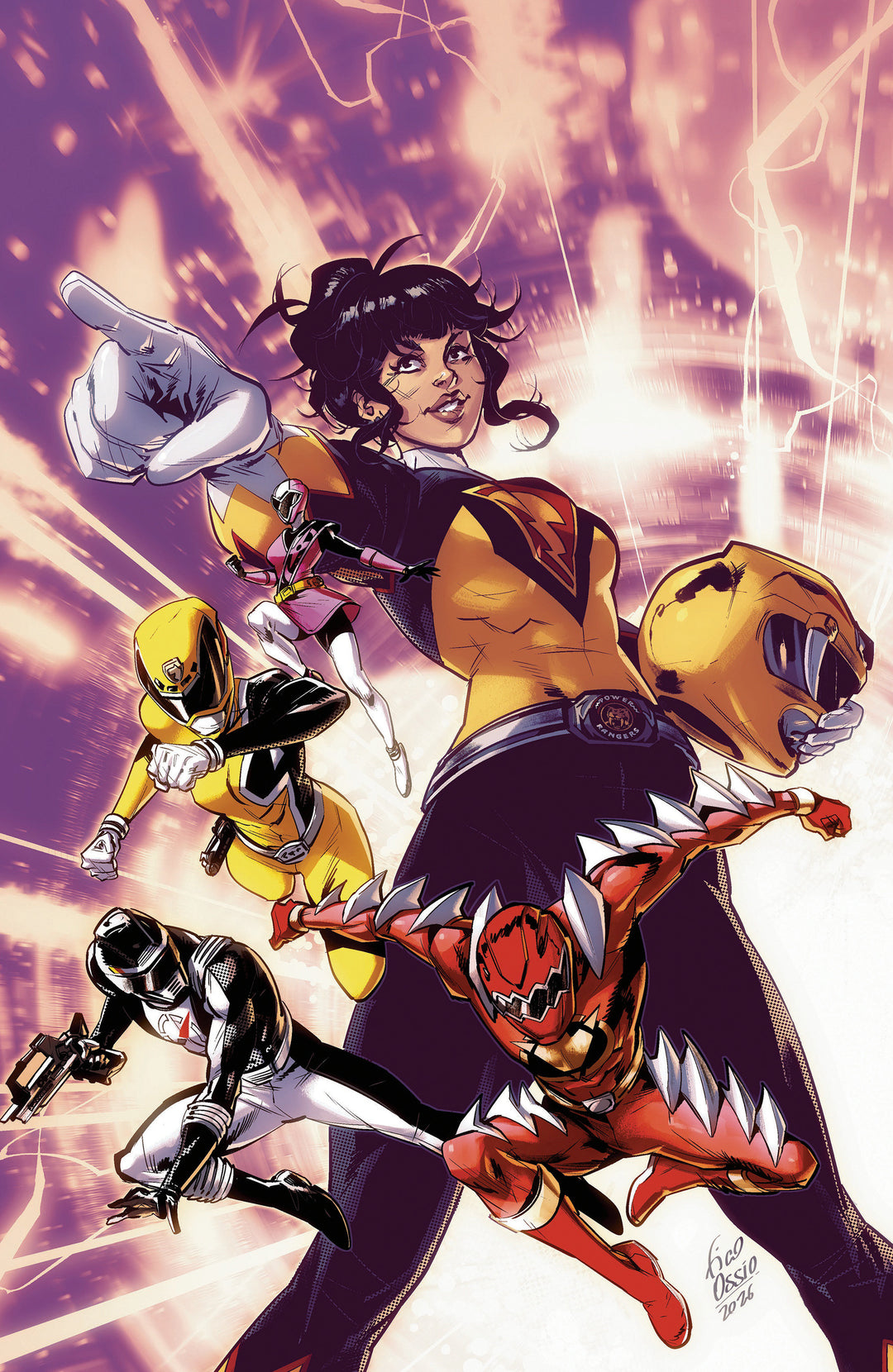 Power Rangers Unlimited #3 F (1:20) Variant Edition Variant (Full Art, Ossio)