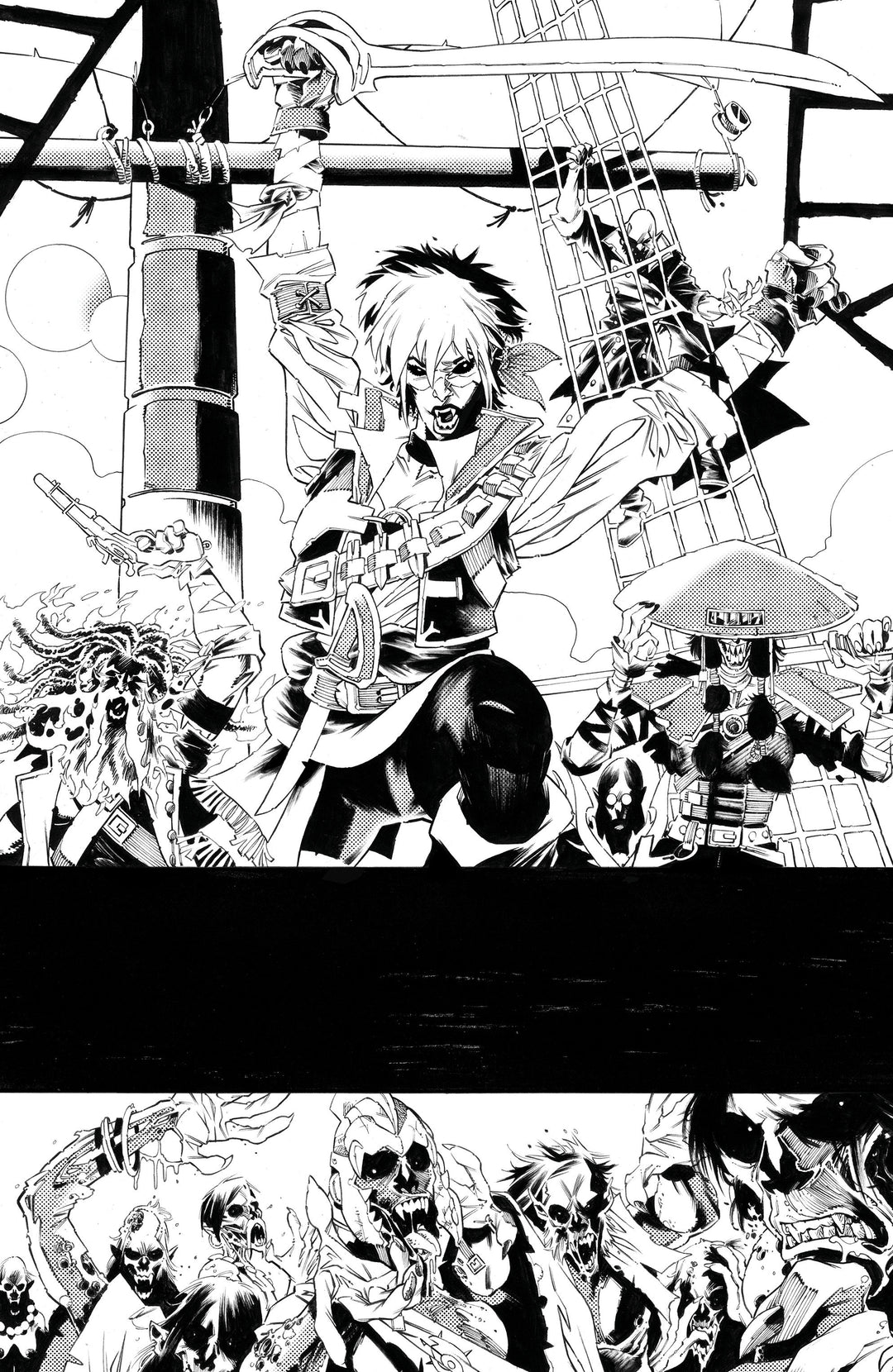 Vampyrates! #3 C 1:10 Variant Edition (Full Art Inks, Pizzari)