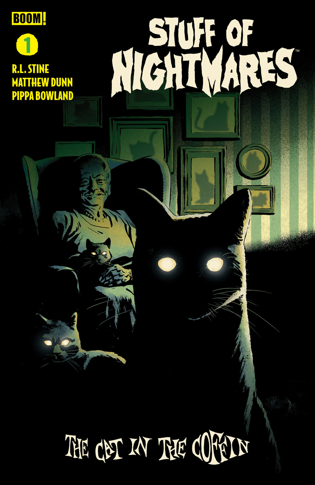 Stuff Of Nightmares The Cat In The Coffin #1 C Homage Variant (Dressed, Gorham)