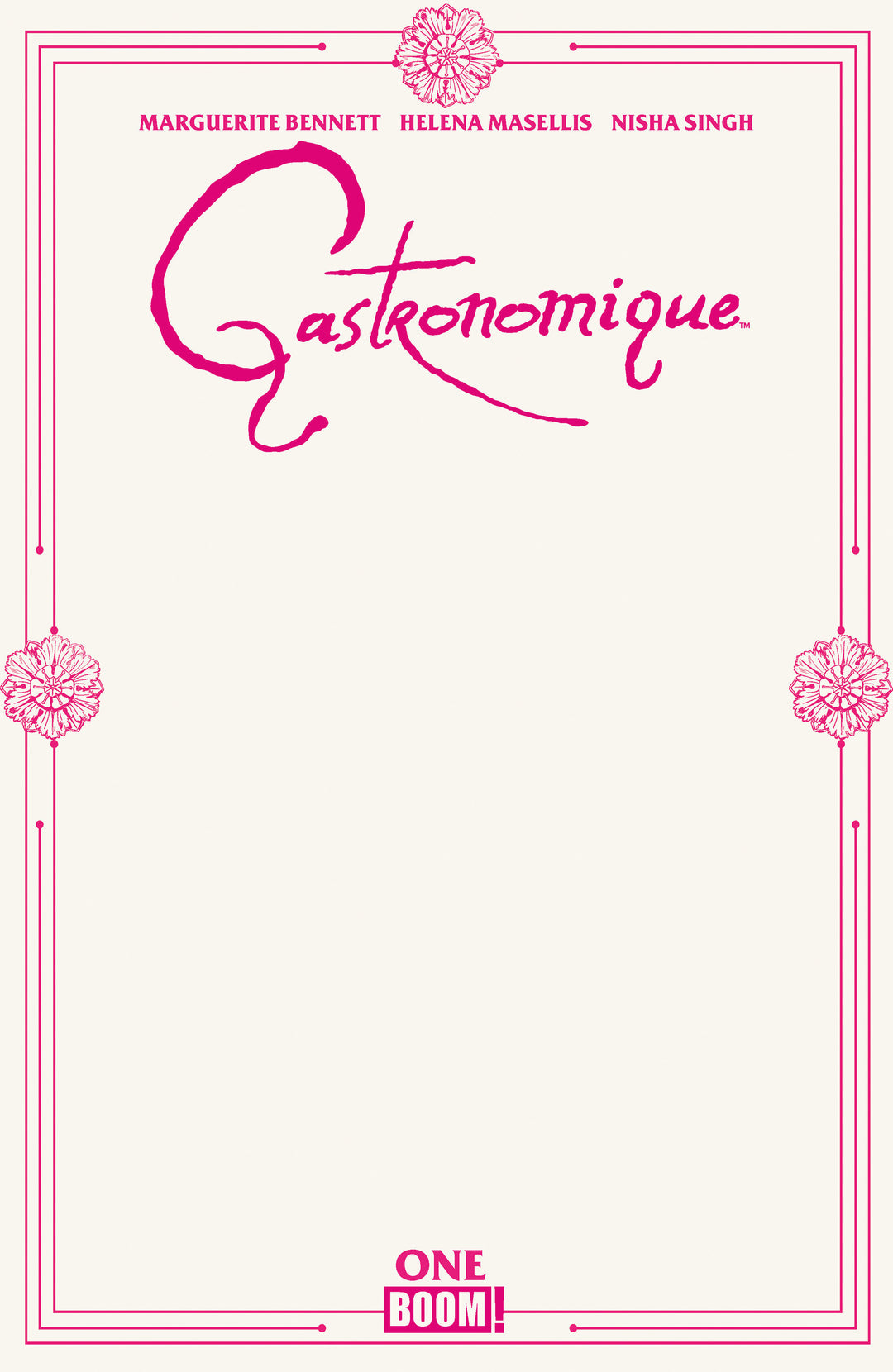Gastronomique #1 D Blank Sketch Variant