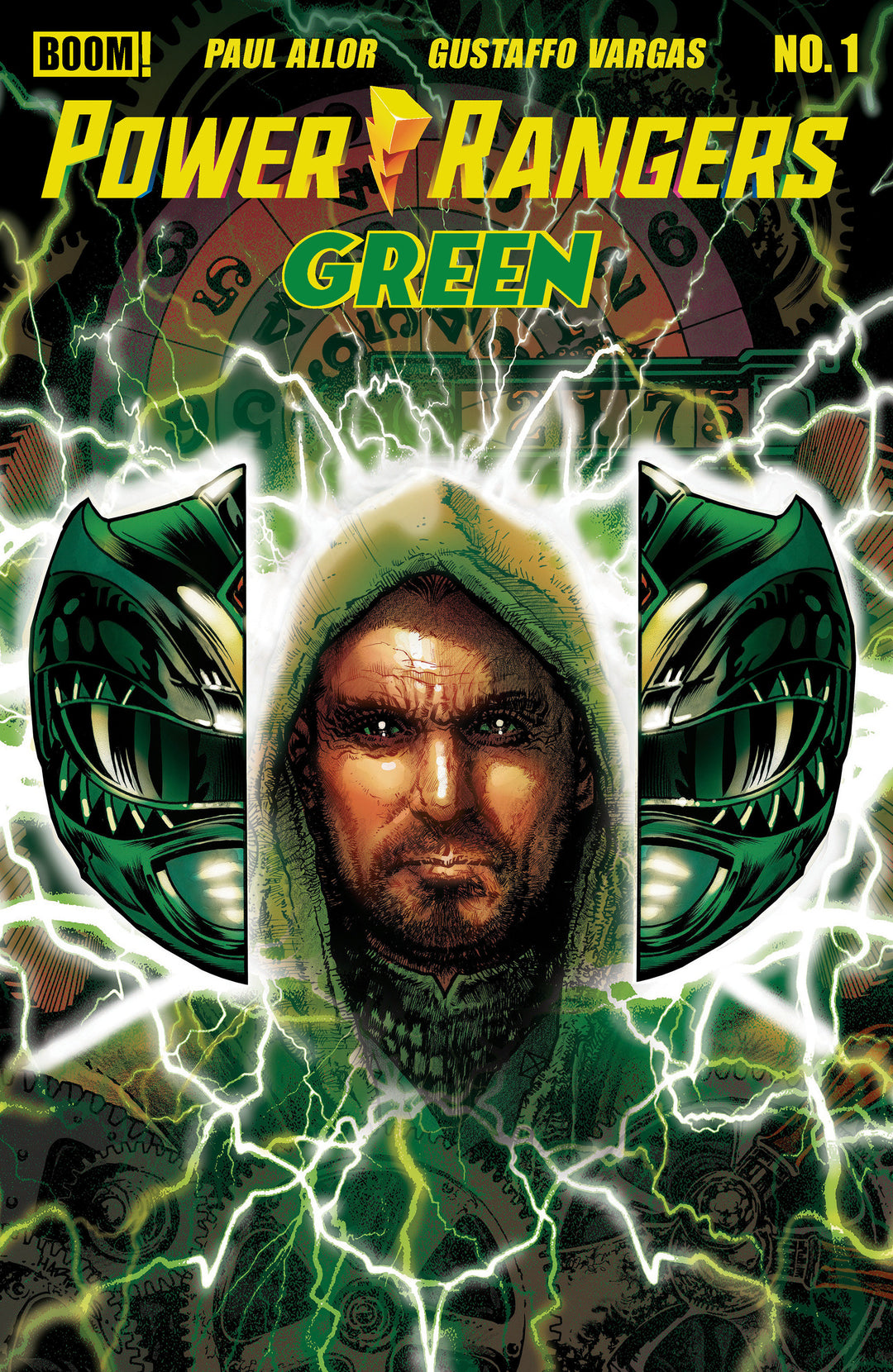 Power Rangers Green #1 ZB (2nd Print) (Dressed, Harris)