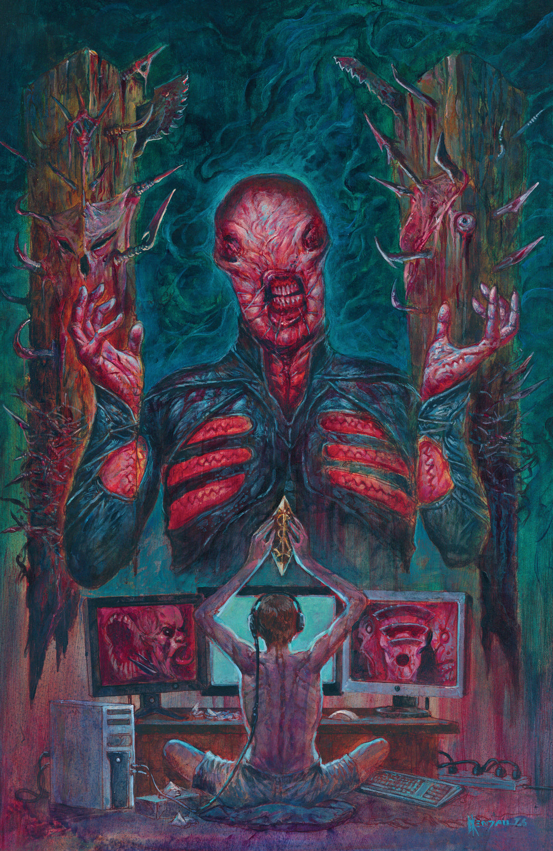 Hellraiser Resurrections The Onanistic Ritual #1 F Unlimited Variant (Full Art, Kendall)