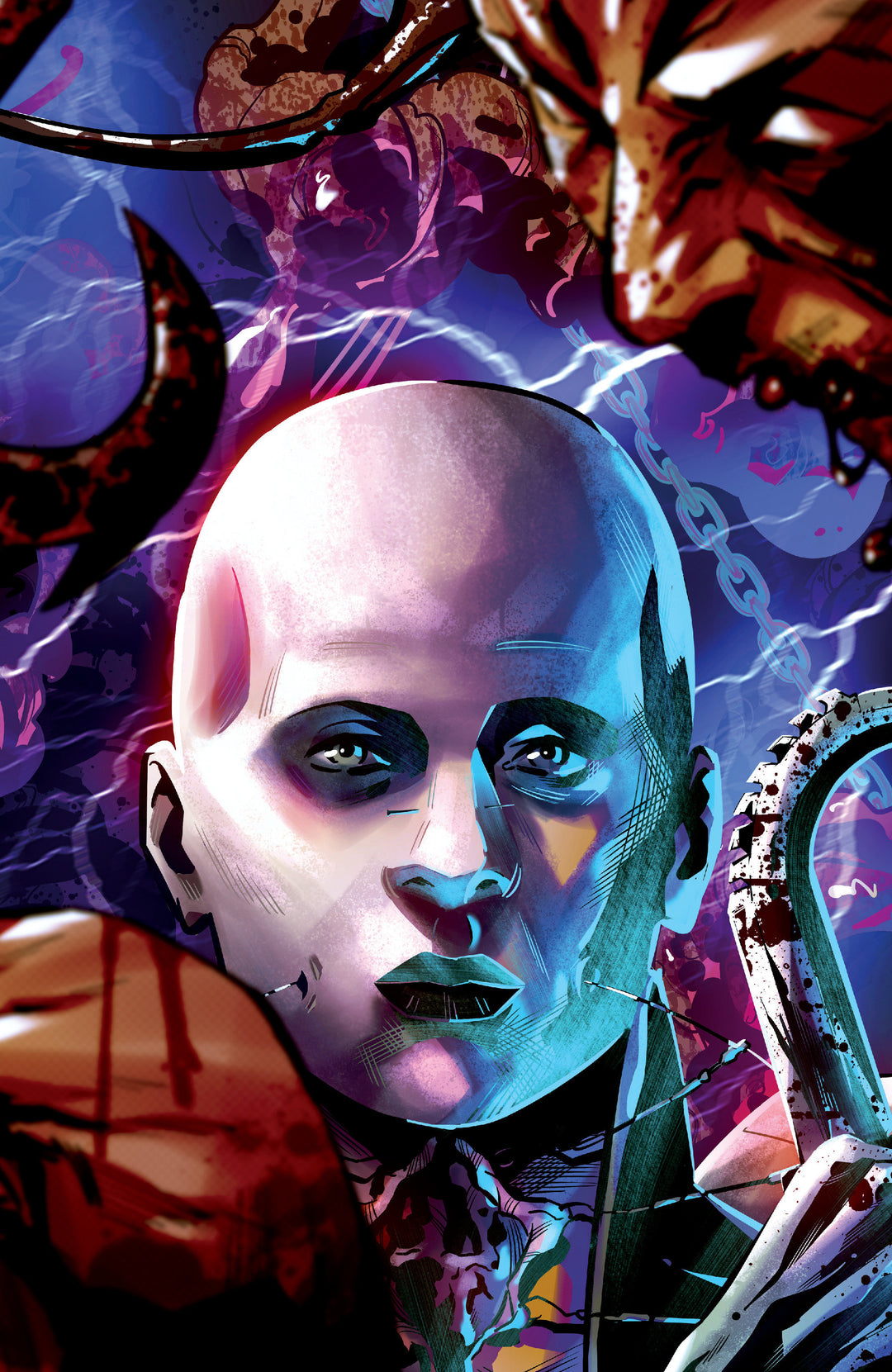 Hellraiser Resurrections The Deep Gospel #1 D (1:10) Variant Edition (Full Art, Sabbatini)