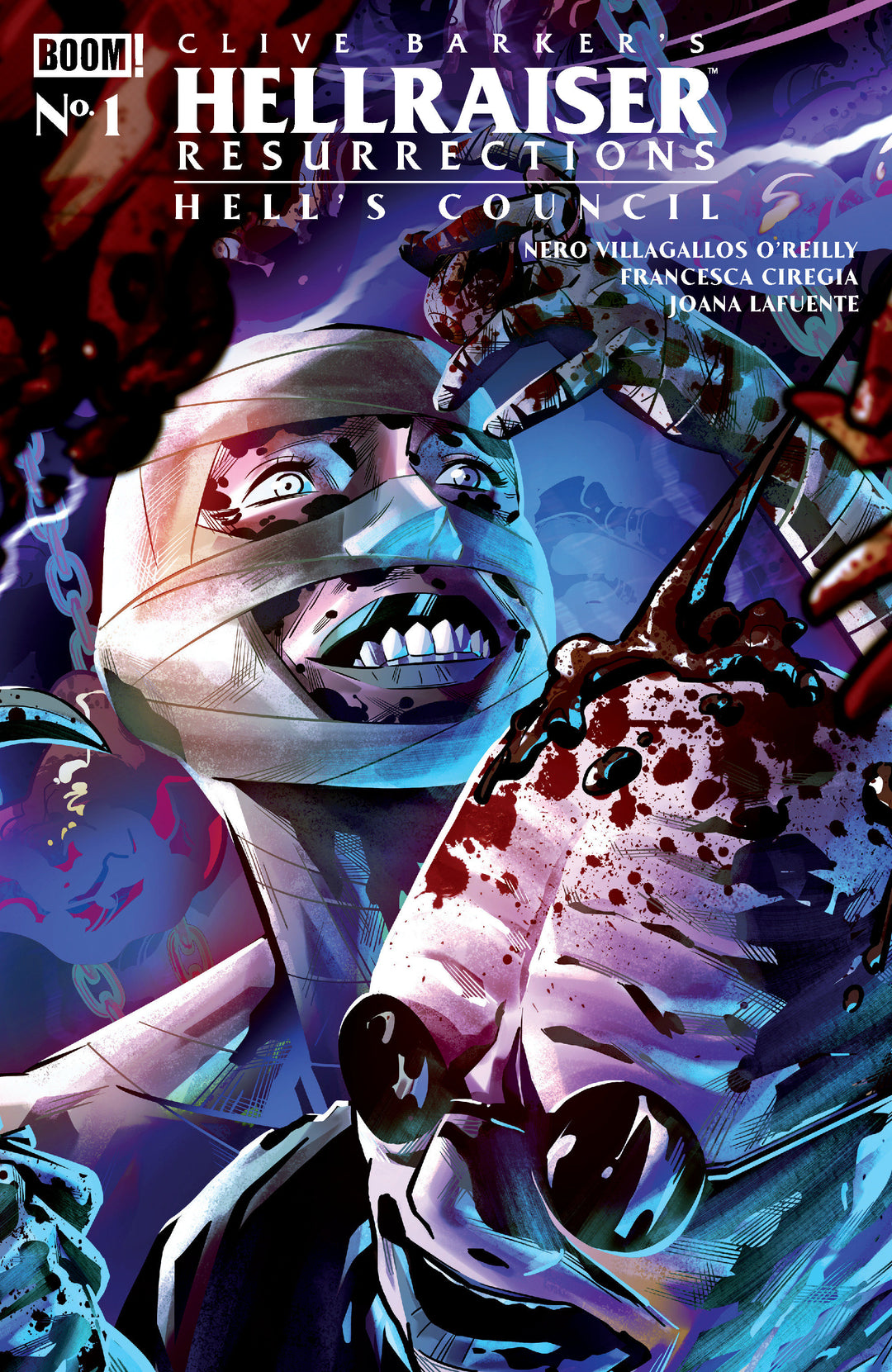 Hellraiser Resurrections Hell's Council #1 B Variant (Dressed, Sabbatini)