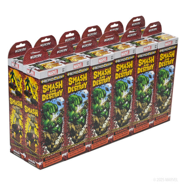 Heroclix: Mavel - Smash and Destroy Booster Pack (1)