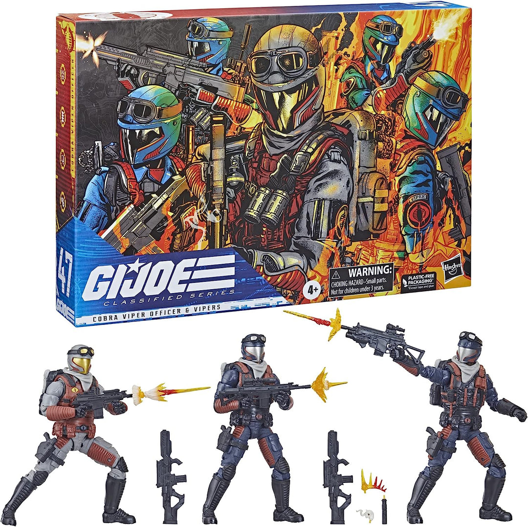 G. I. Joe Classified Series Vipers and Viper Officer Troop 6-Inch Action Figure Builder Pack