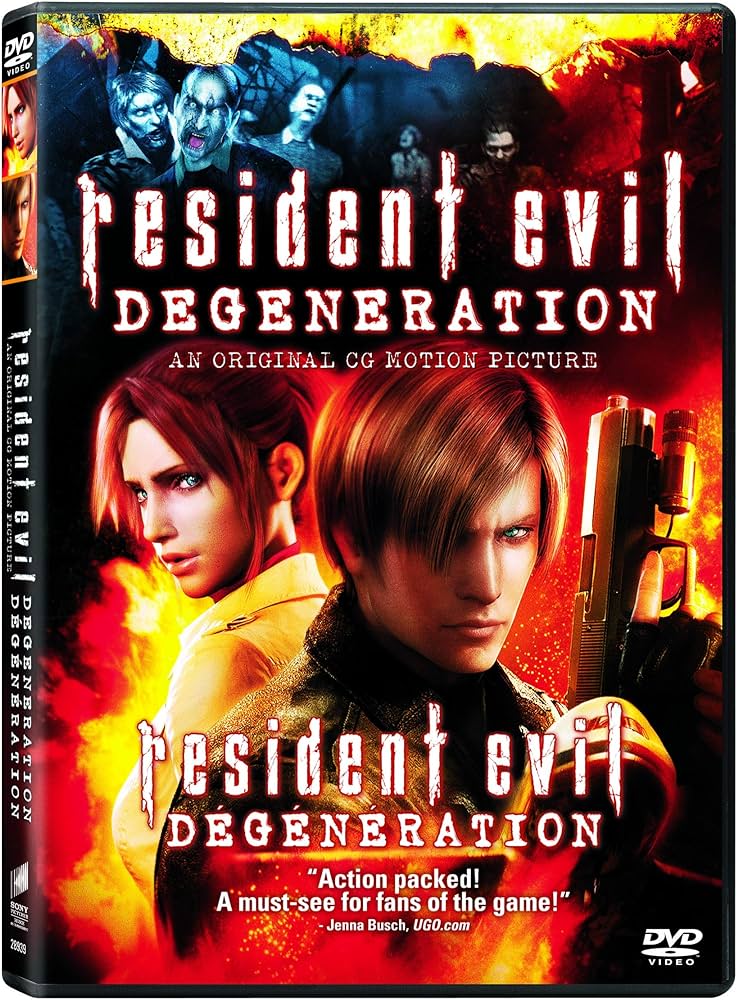 Resident Evil: Degeneration (DVD) ~Previously Viewed~