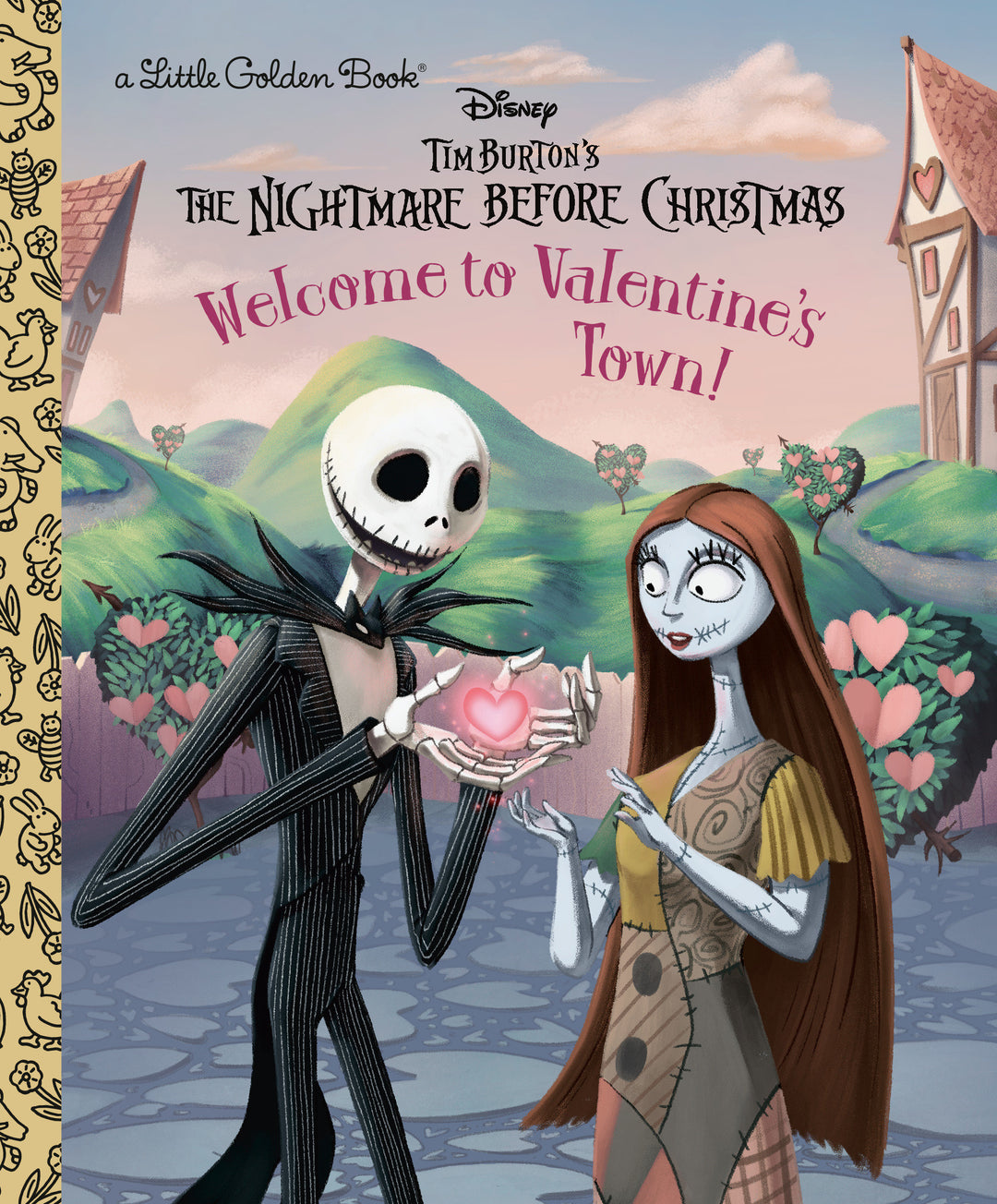 Little Golden Book: Disney Nightmare Before Christmas Welcome To Valentine's Town!