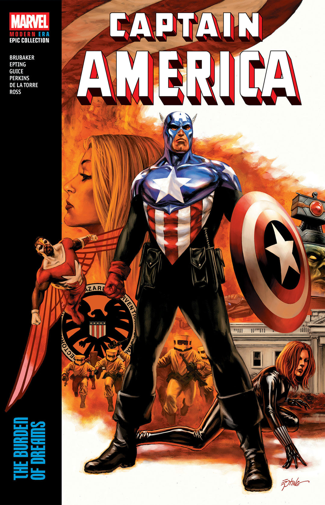 Captain America Modern Era Epic Collection TPB The Burden Of Dreams