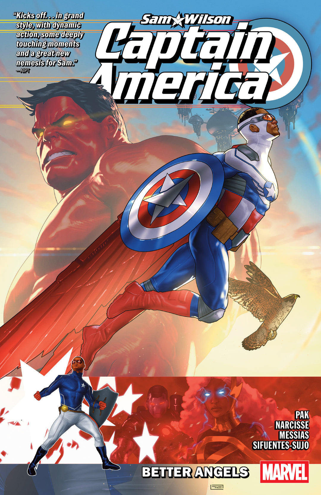 Sam Wilson Captain America TPB Better Angels