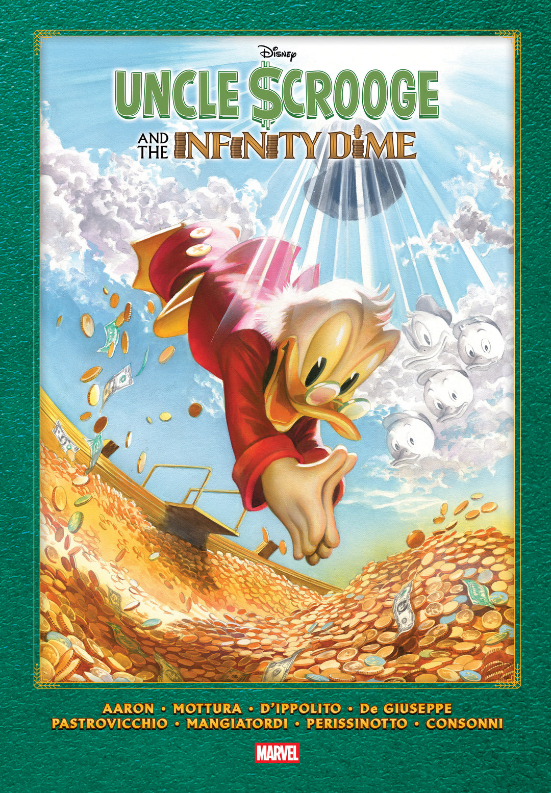 Uncle Scrooge Infinity Dime Gallery Edition Hardcover Alex Ross Cover