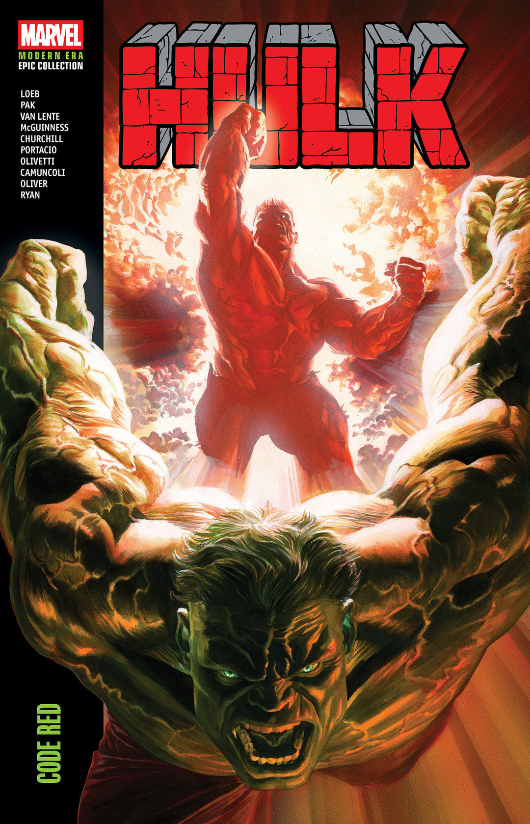 Hulk Modern Era Epic Collection TPB Code Red