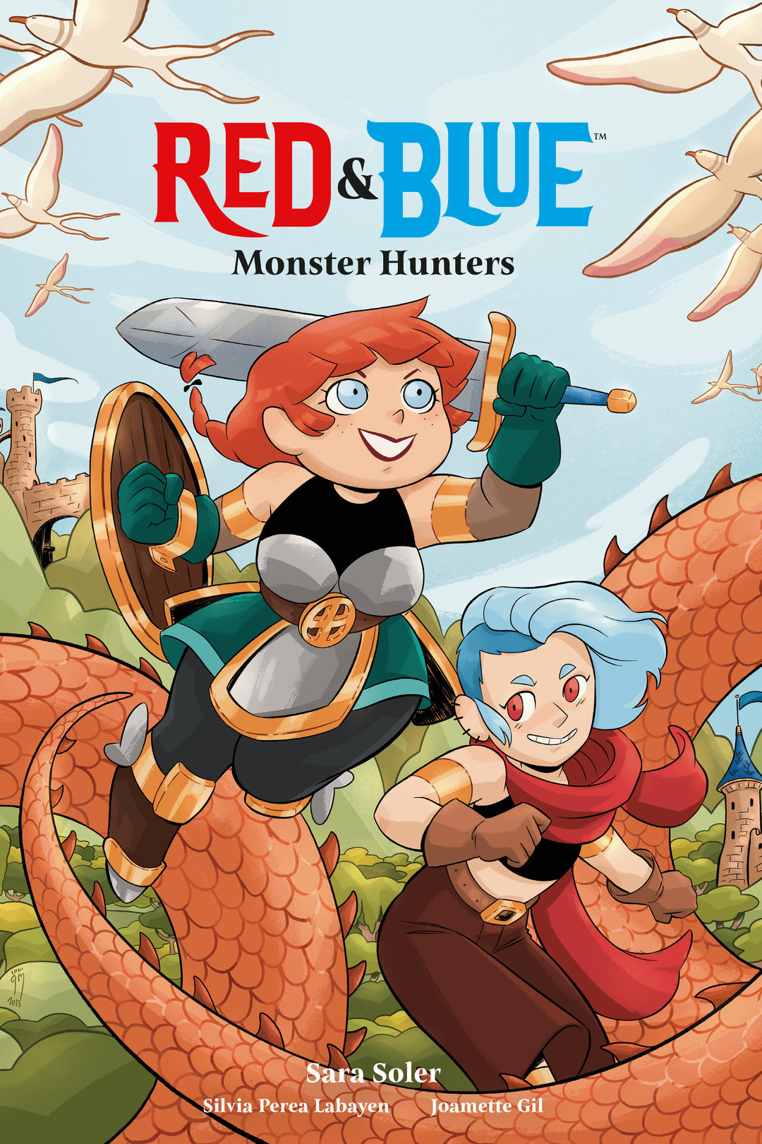 Red & Blue Monster Hunters TPB