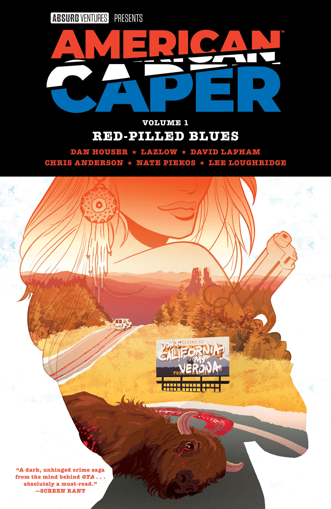 American Caper Volume 01 Red Pilled Blues