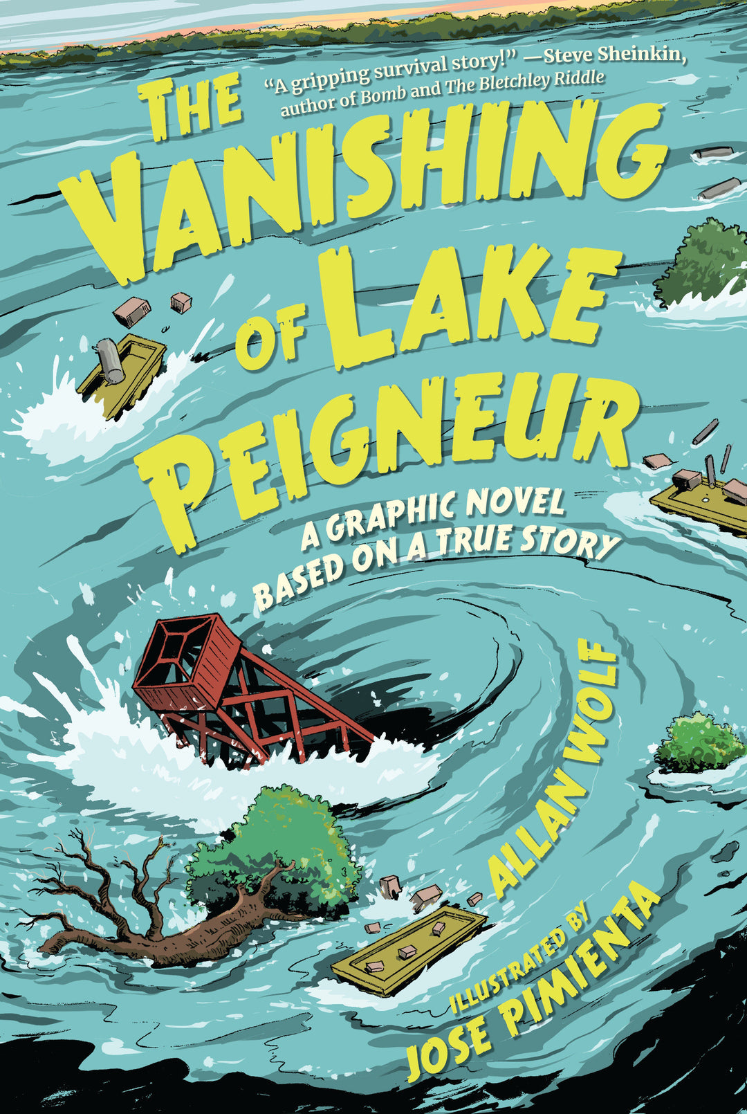 Vanishing Of Lake Peigneur: A Graphic Novel Based On A True Story
