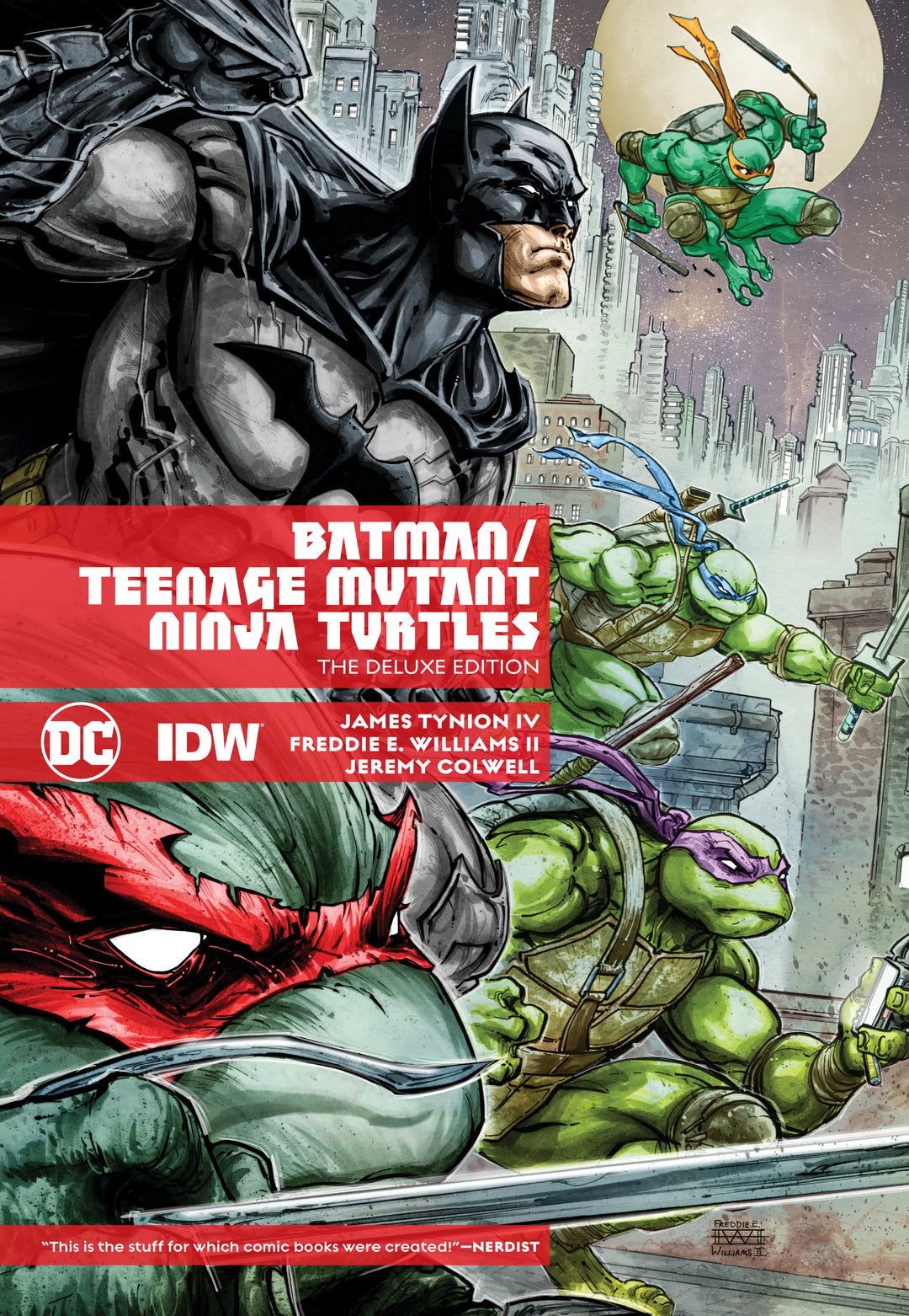 Batman/Teenage Mutant Ninja Turtles Deluxe Edition GN (New Edition)
