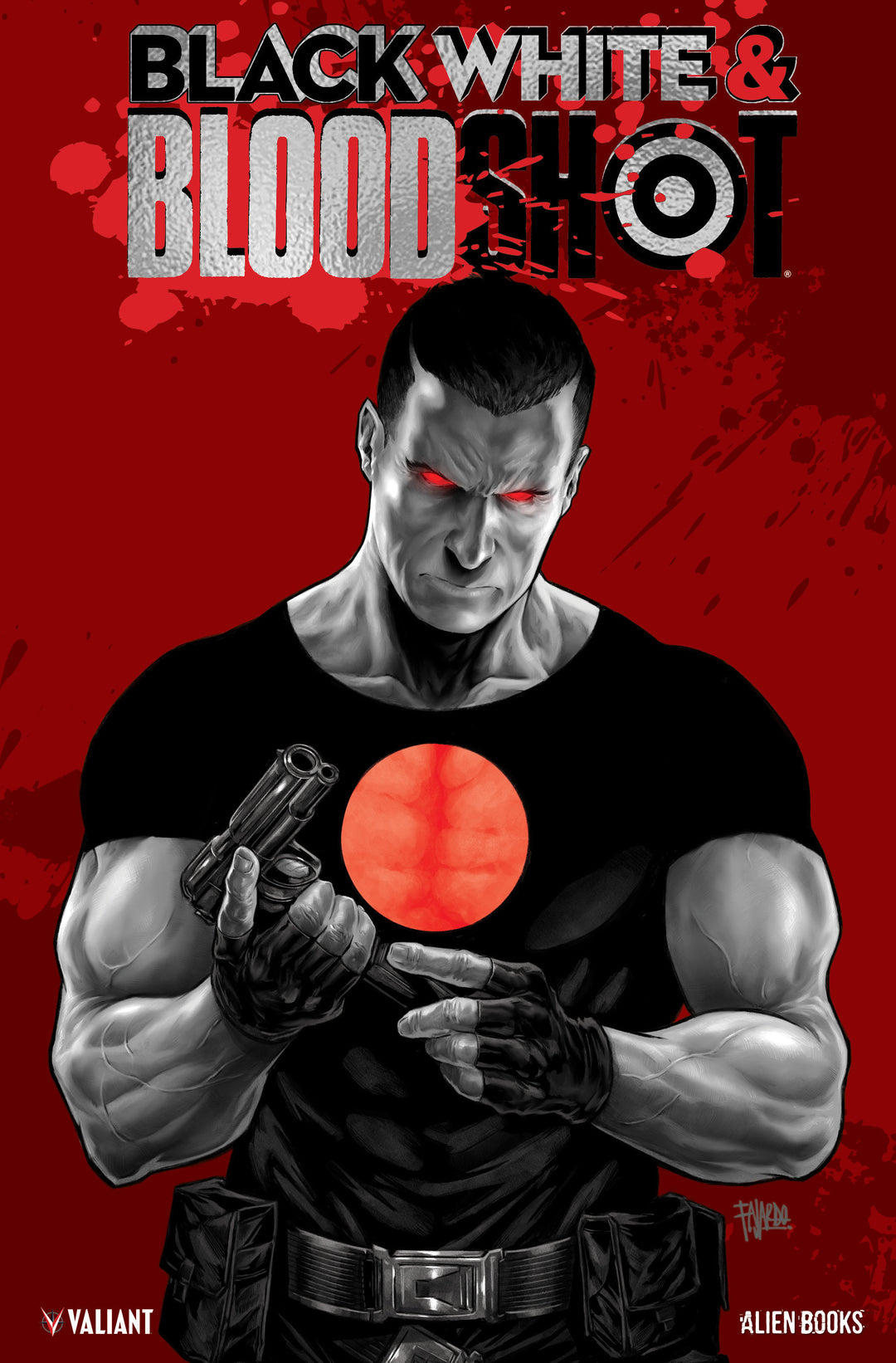 Black White & Bloodshot Hardcover