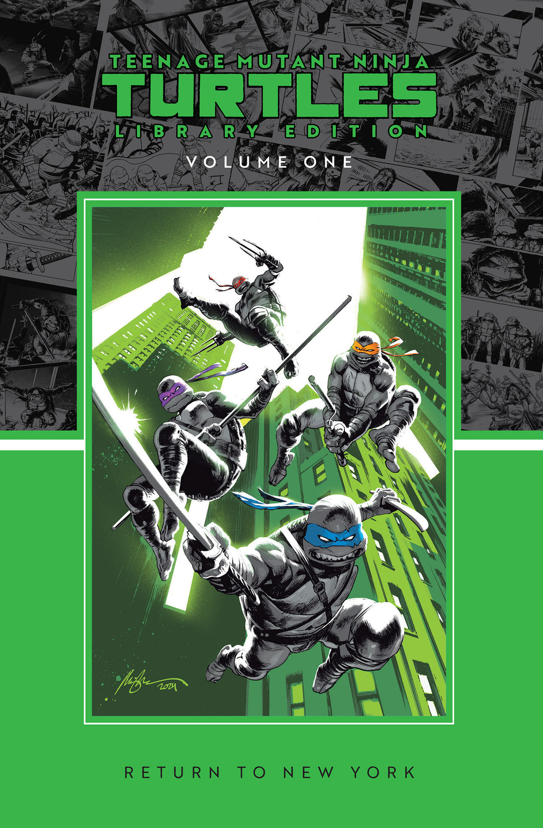 Teenage Mutant Ninja Turtles Hardcover Volume 01 Return Library Edition