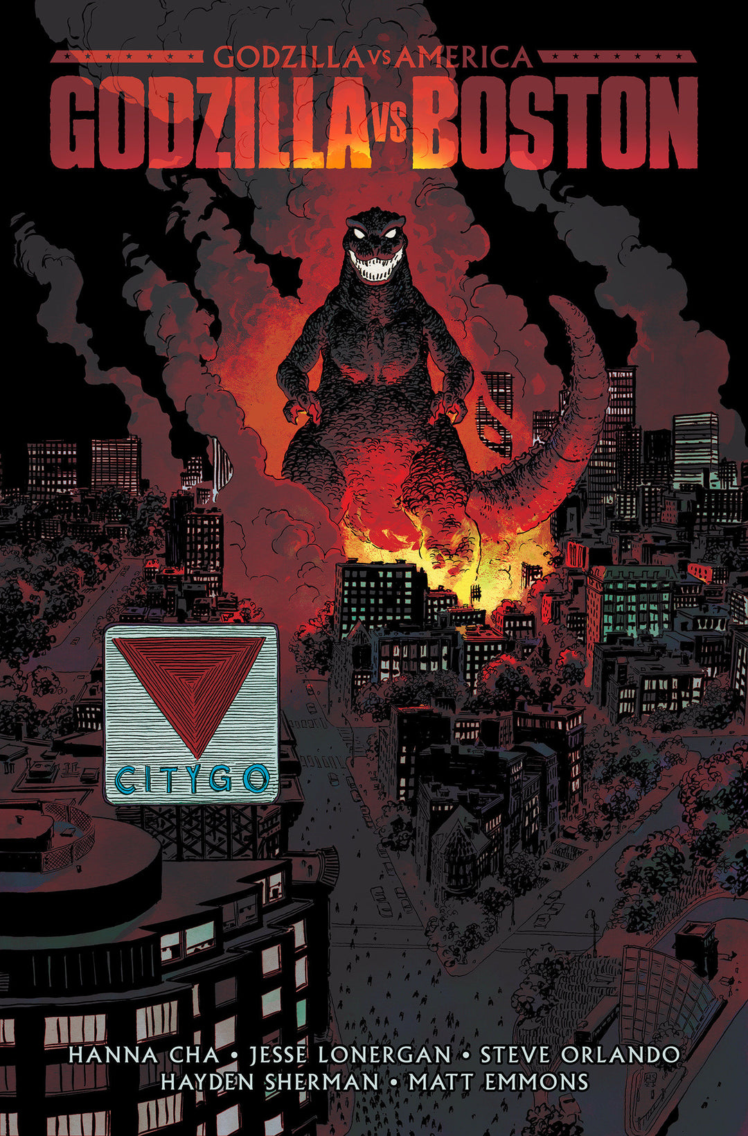 Godzilla vs America Boston TPB