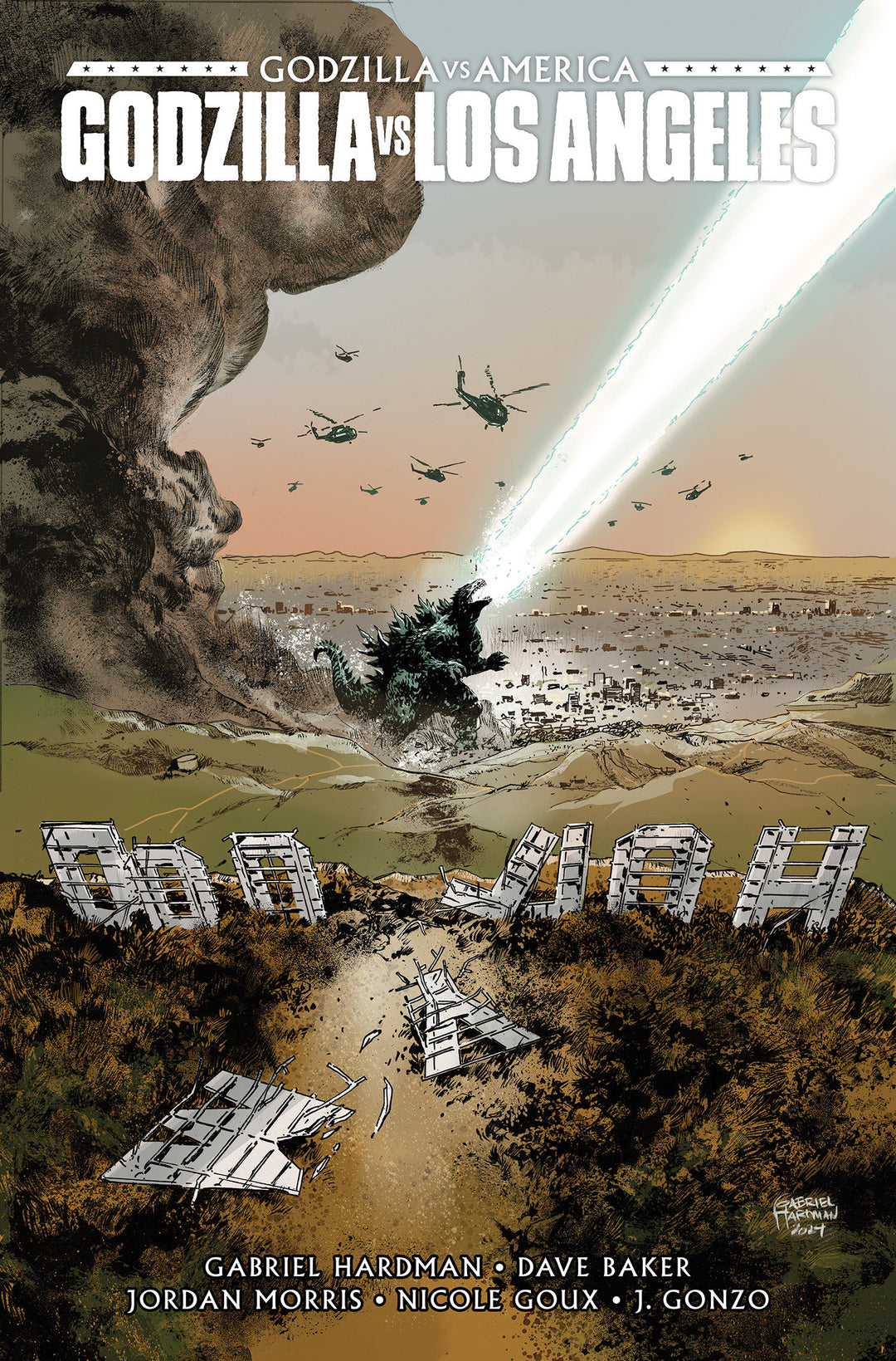 Godzilla vs America Los Angeles TPB