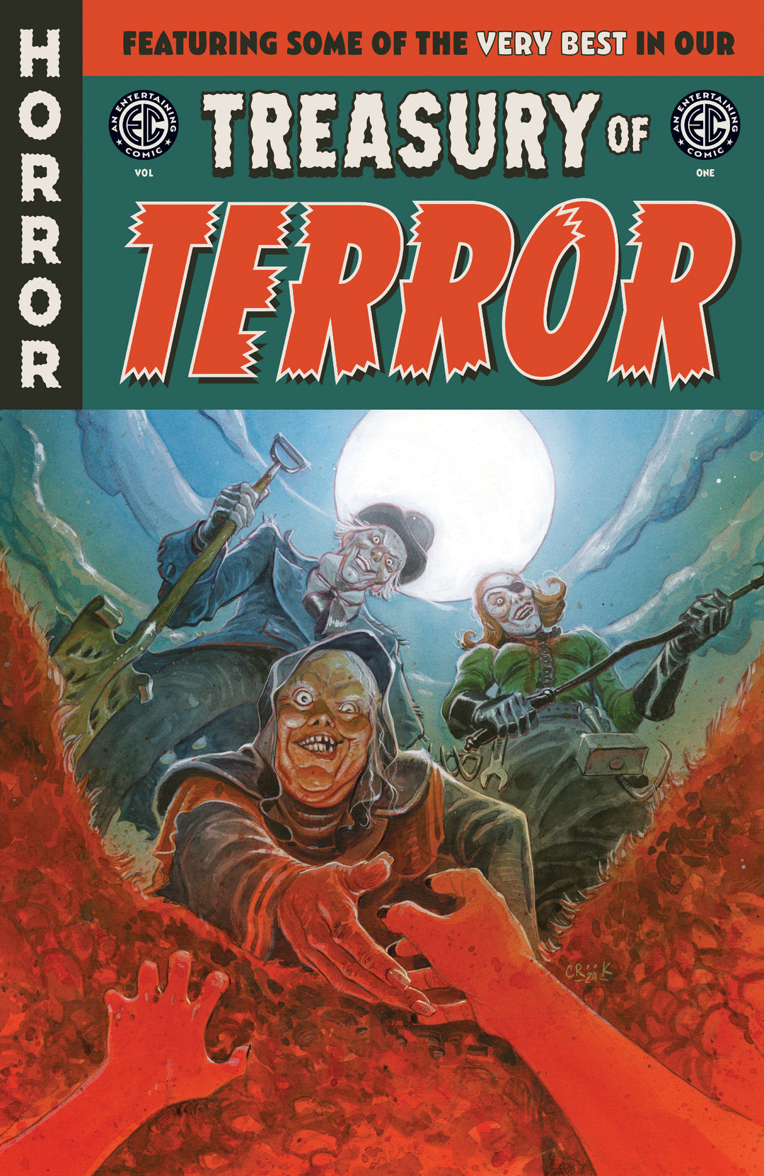 The EC Comics Treasury Of Terror Volume 01
