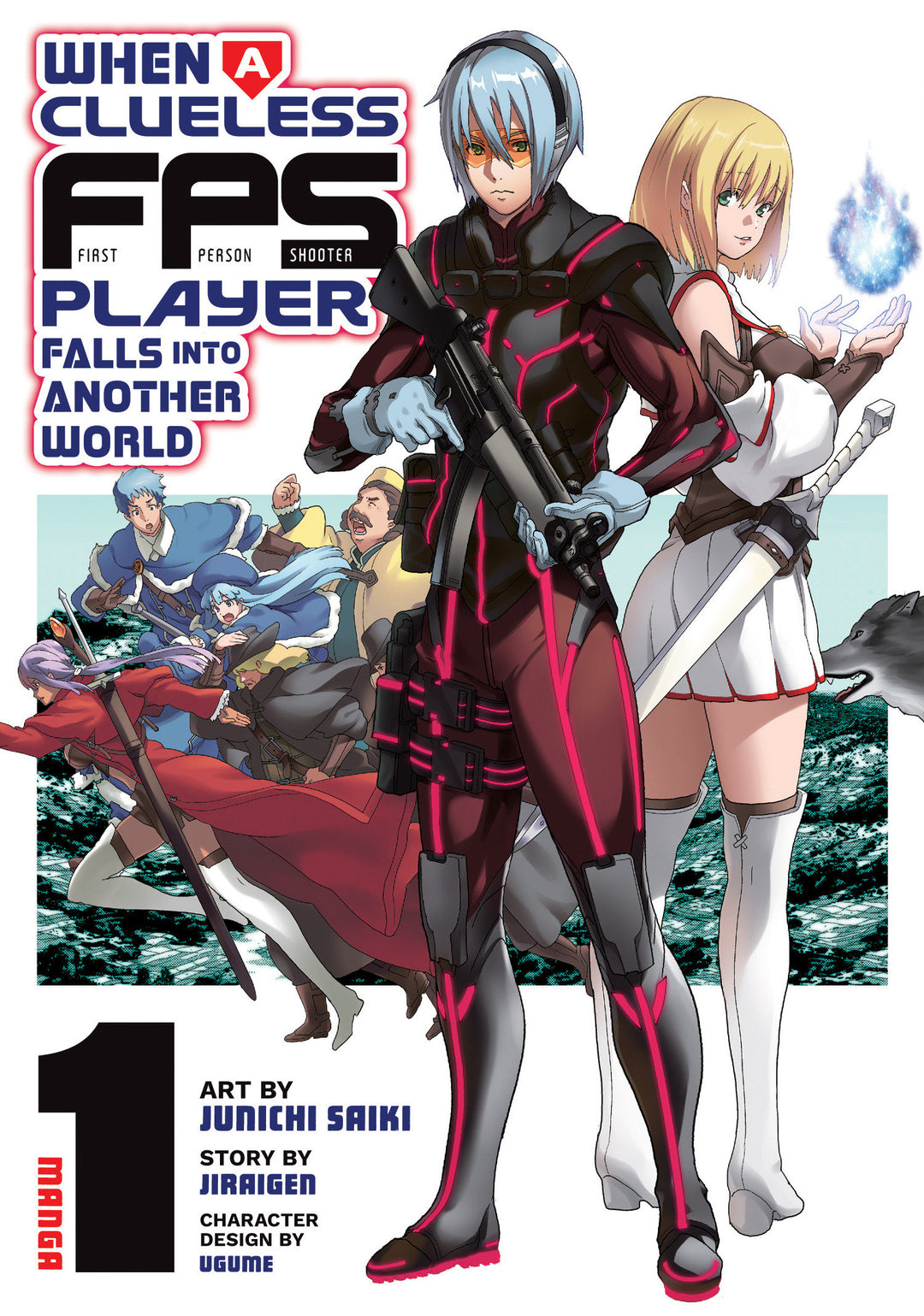 When A Clueless First Person Shooter Player Falls Into Another World Graphic Novel Volume 01