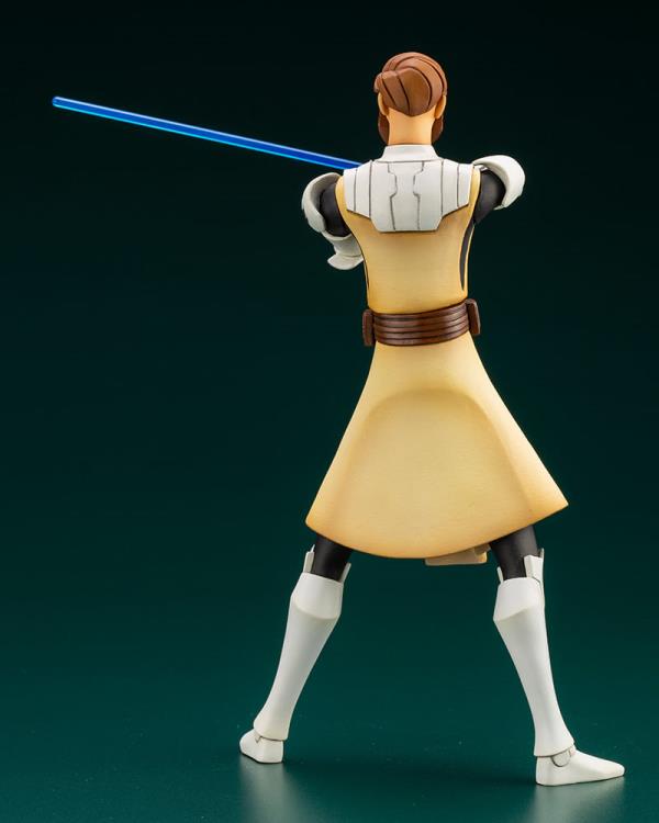 Star Wars: The Clone Wars ArtFX+ Obi-Wan Kenobi Statue (With Ahsoka Tano Piece)