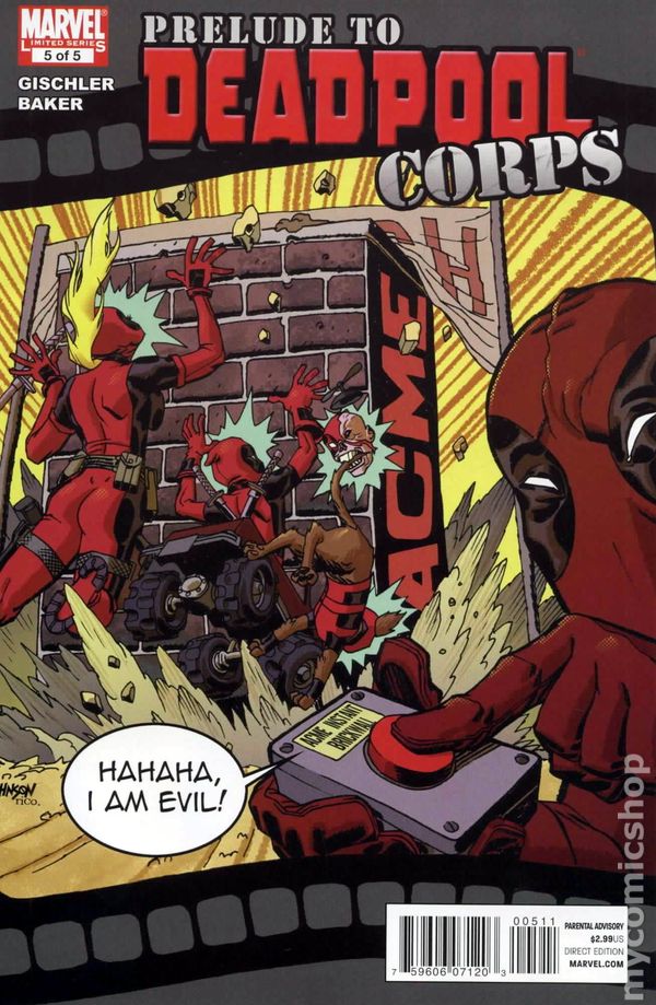 Prelude To Deadpool Corps #5 (Of 5)