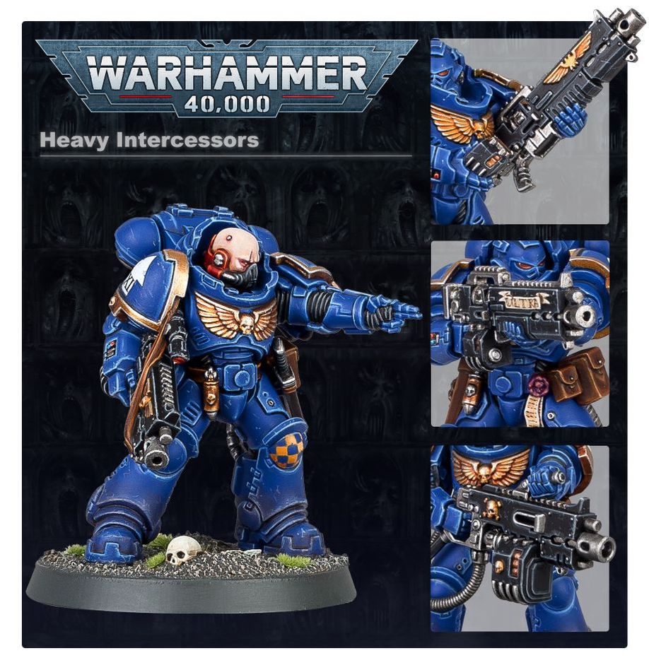Warhammer 40k: Space Marines - Heavy Intercessor Squad