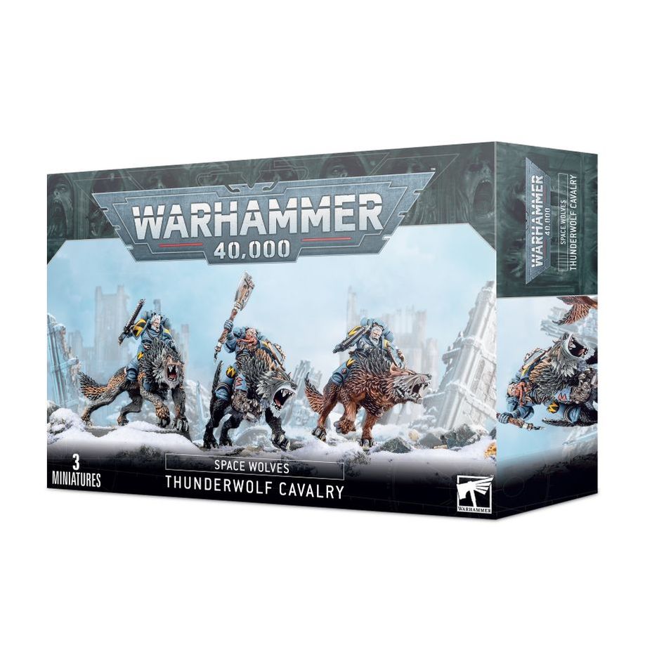 Warhammer 40k: Space Wolves - Thunderwolf Cavalry