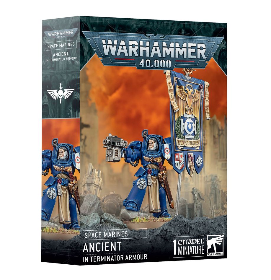 Warhammer 40k: Space Marines - Ancient in Terminator Armour (Pre-Order)