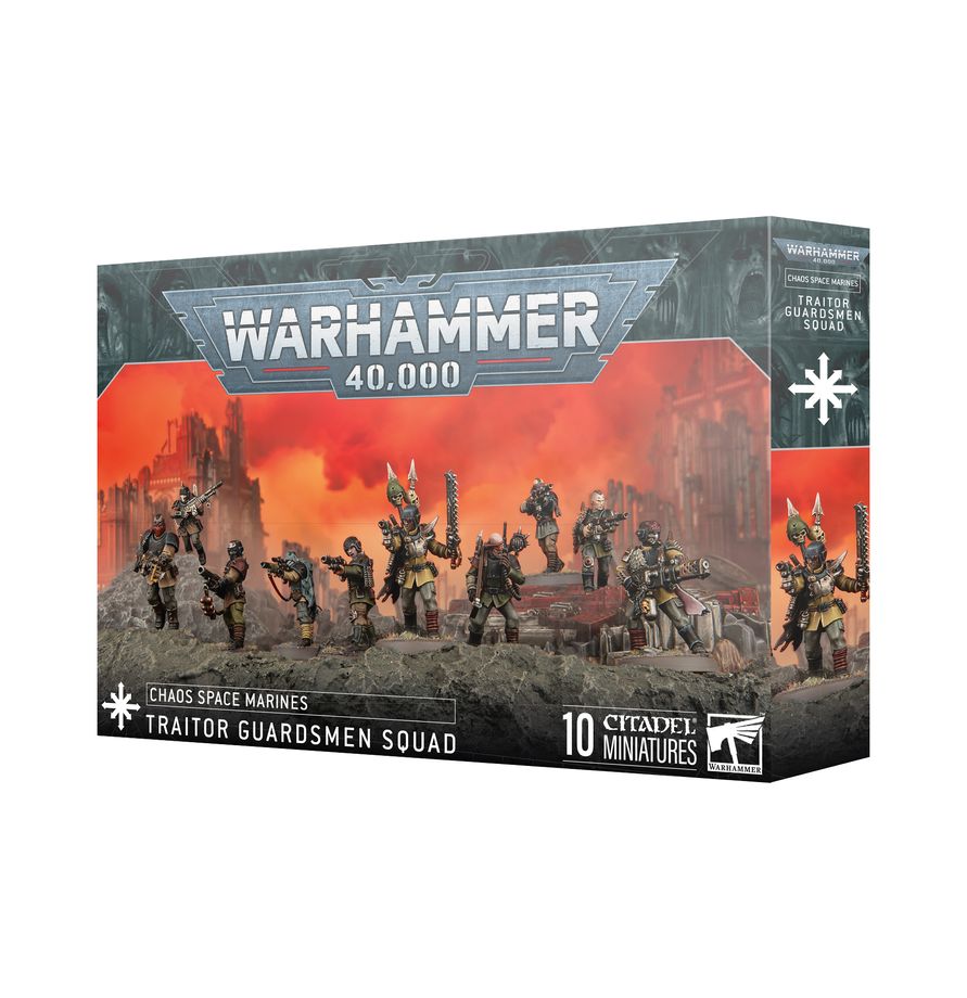 Warhammer 40k: Chaos Space Marines - Traitor Guardsmen Squad