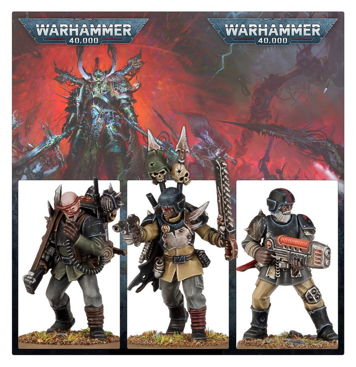 Warhammer 40k: Chaos Space Marines - Traitor Guardsmen Squad