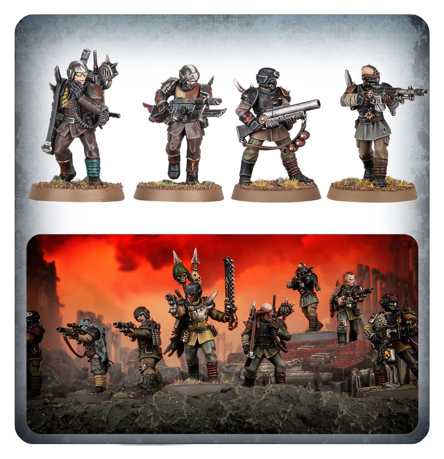 Warhammer 40k: Chaos Space Marines - Traitor Guardsmen Squad