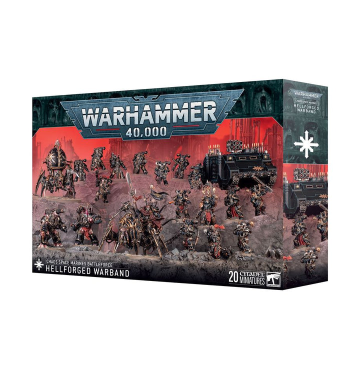 Warhammer 40k: Chaos Space Marines - Hellforged Warband Battleforce (Pre Order)