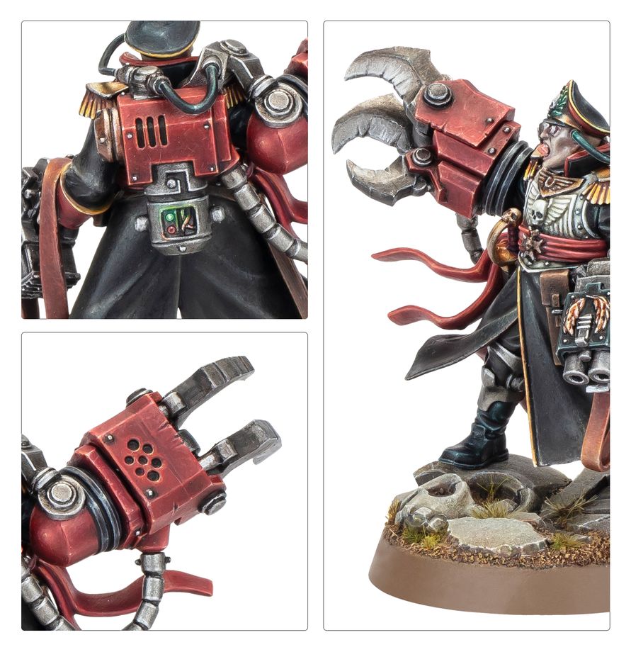 Warhammer 40k: Astra Militarum - Commissar Yarrick (Pre Order)