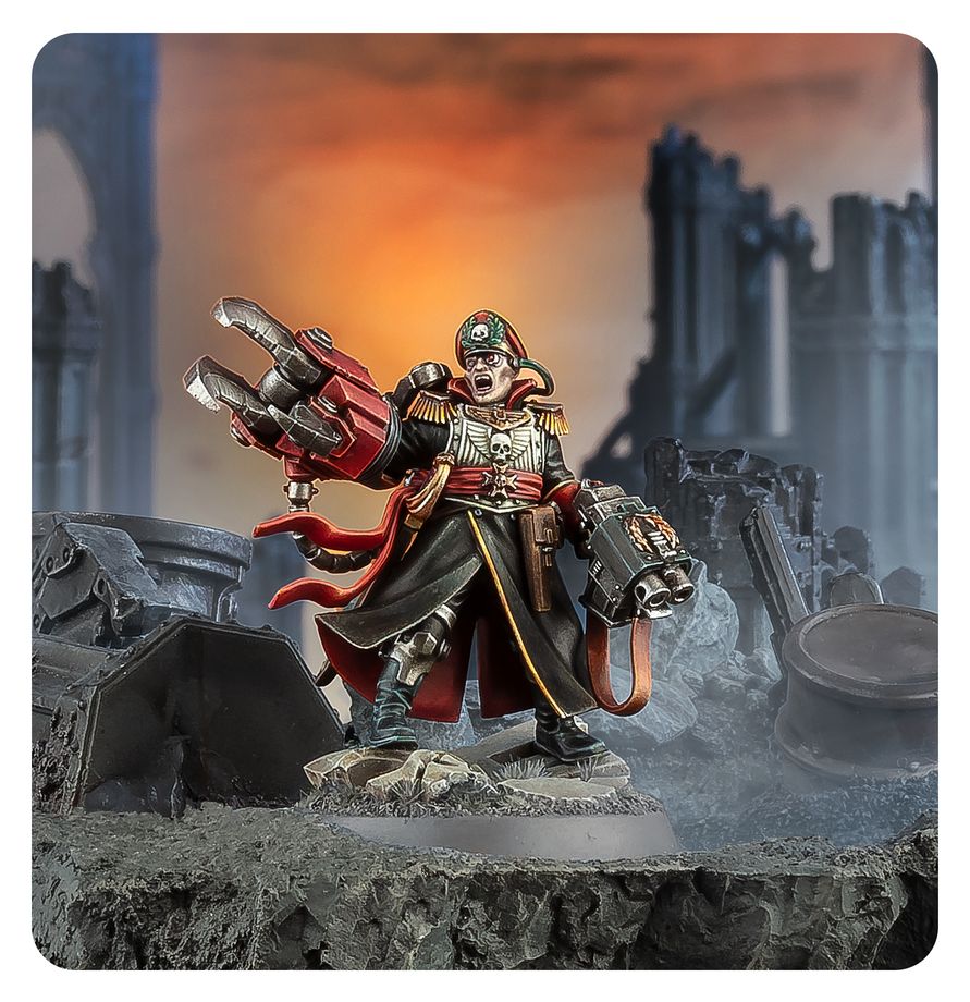 Warhammer 40k: Astra Militarum - Commissar Yarrick (Pre Order)