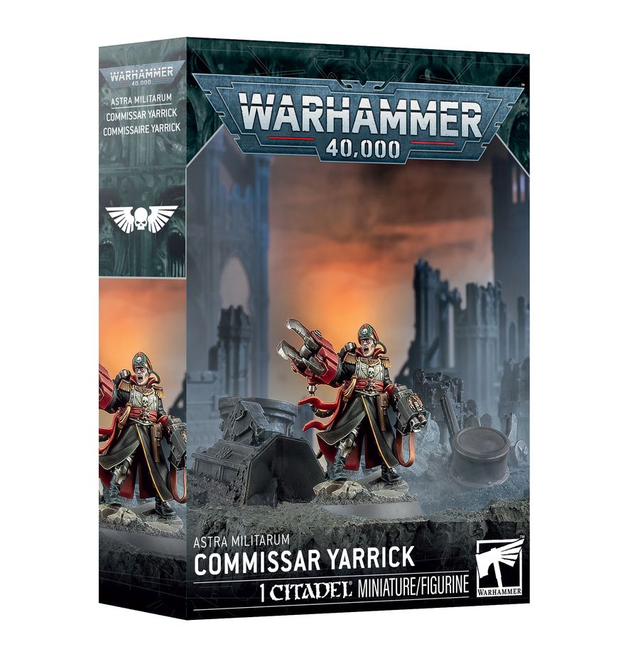 Warhammer 40k: Astra Militarum - Commissar Yarrick (Pre Order)