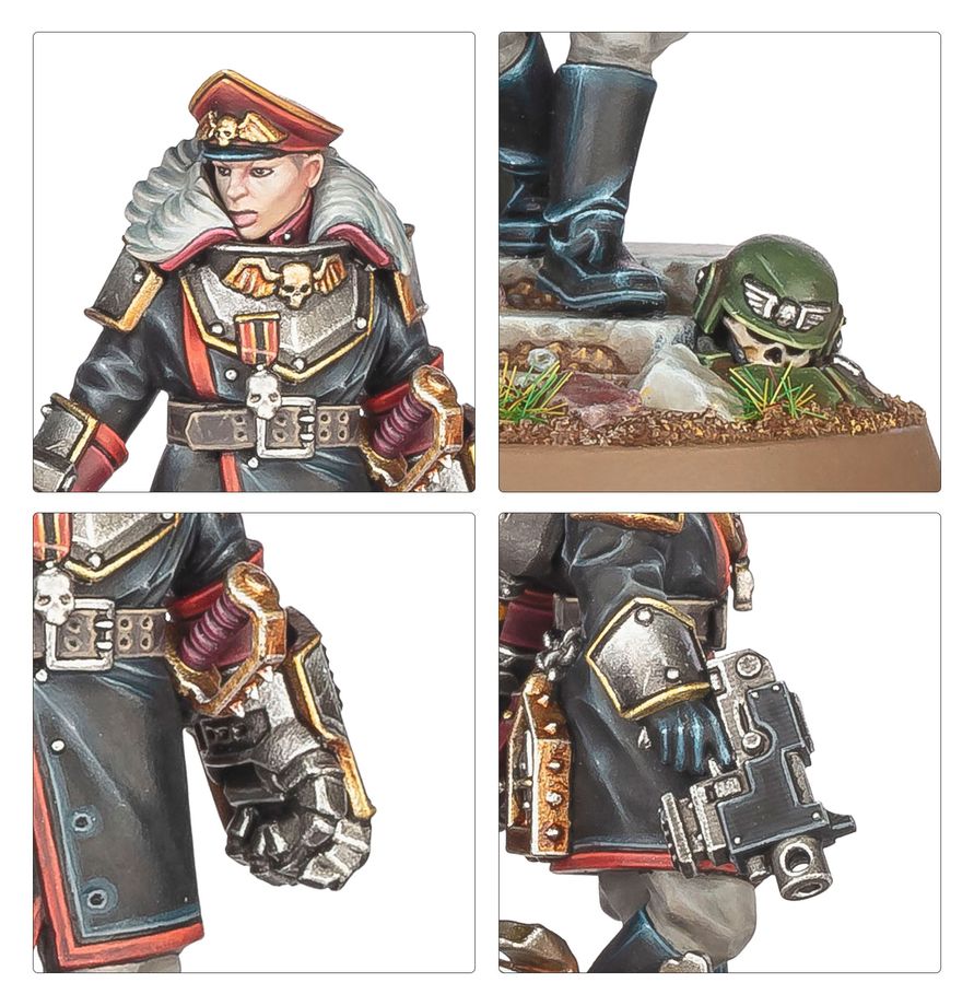 Warhammer 40k: Astra Militarum - Commissar Graves (Pre Order)
