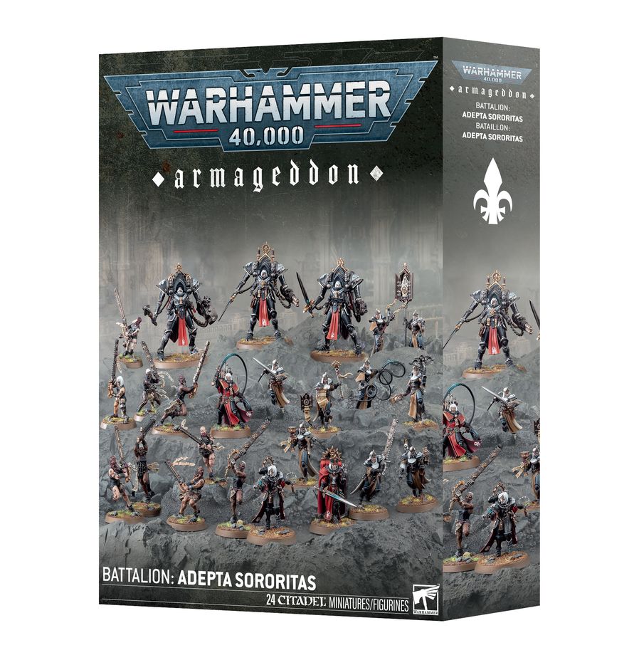 Warhammer 40k: Armageddon Battalion - Adepta Sororitas (Pre Order)