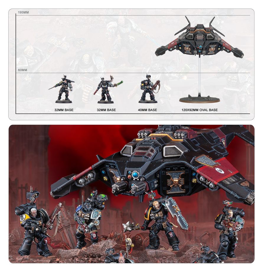 Warhammer 40k: Armageddon Battalion - Deathwatch (Pre Order)