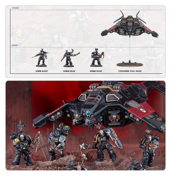 Warhammer 40k: Armageddon Battalion - Deathwatch (Pre Order)